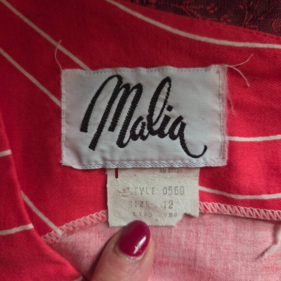 Vintage 70s Malia dress - Picture 3 of 5